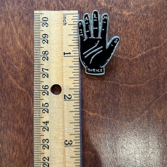 Rock Band Enamel Pin Collection, David Bowie, Michael Jackson, Thrice, 3 Pieces - Picture 11 of 11